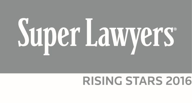 Super Lawyers 2016 California Rising Stars Logo